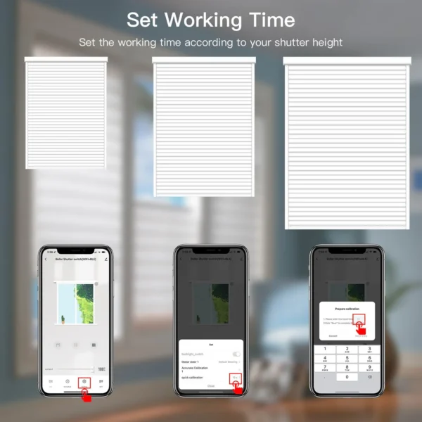 Touch Roletne Smart WiFi