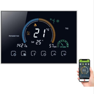 Termostat Smart Grijanje Crni