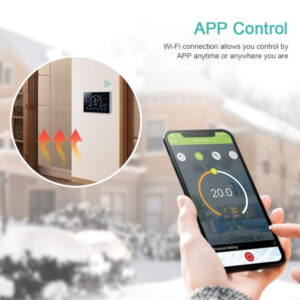 Termostat Smart Grijanje Crni