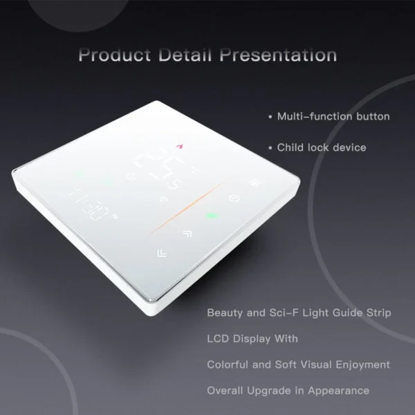 Termostat Smart Crni