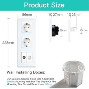 Utičnica Dupla + tv:net