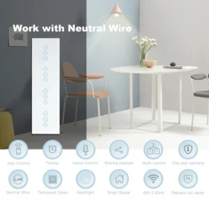 Prekidač Touch Smart WiFi Četverostruki