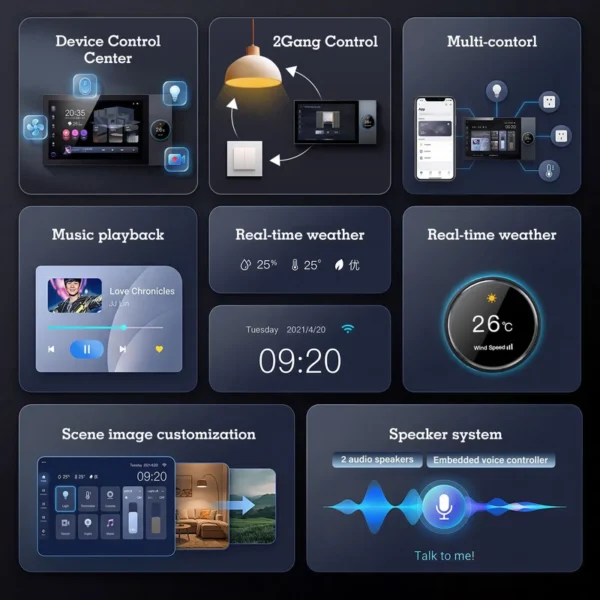 Smart Home Control Panel 10" (Inch)