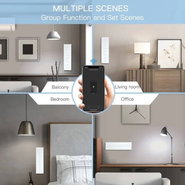 Prekidač Touch Smart WiFi Četverostruki
