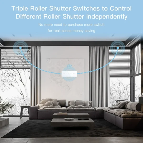 Touch Roletne Smart WiFi Četverostruke