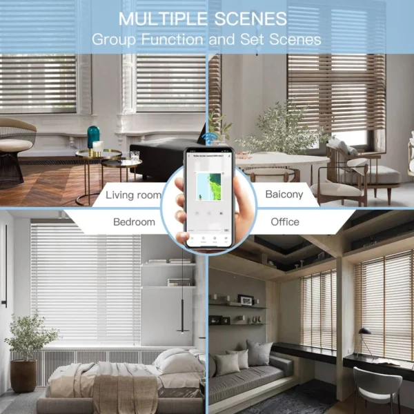 Prekidač Touch + Dupla Roletna Smart WiFi
