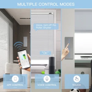 Touch Roletne Smart WiFi Trostruke