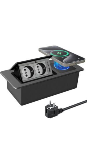 Ugradna 2x utičnica + USB-A + USB-C + Wifi punjač