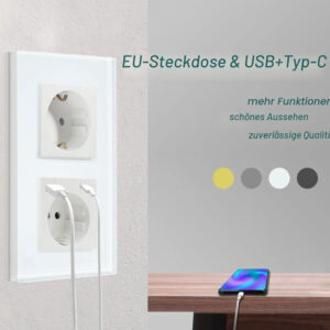 Utičnica + USB-C Utičnica